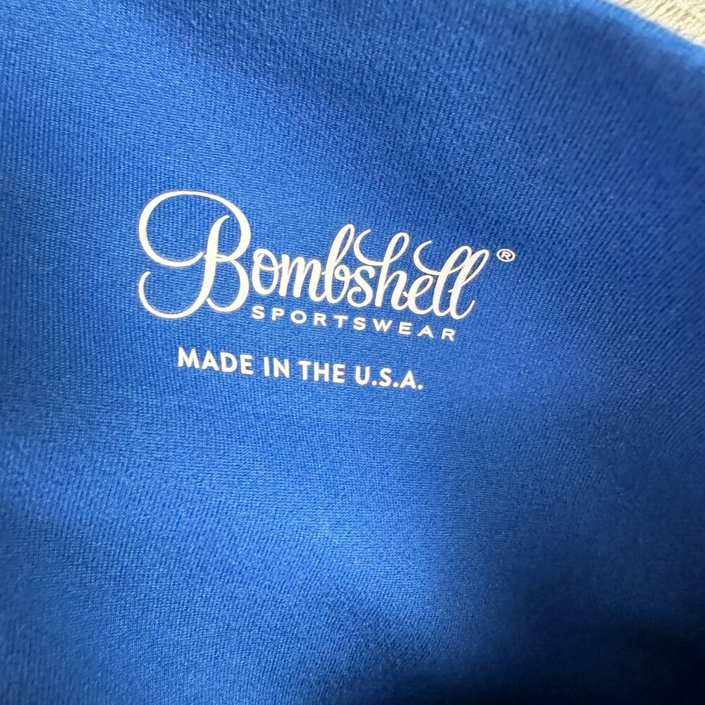 Bombshell Sportswear Cobalt Blue Ankle Socks Leggings Size XXL Made in USA‎ - Picture 11 of 14